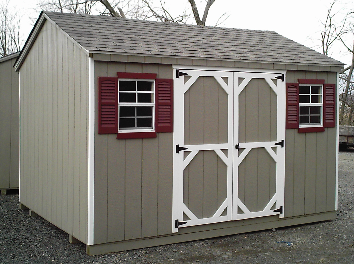 How to build a quaker shed  Closeout