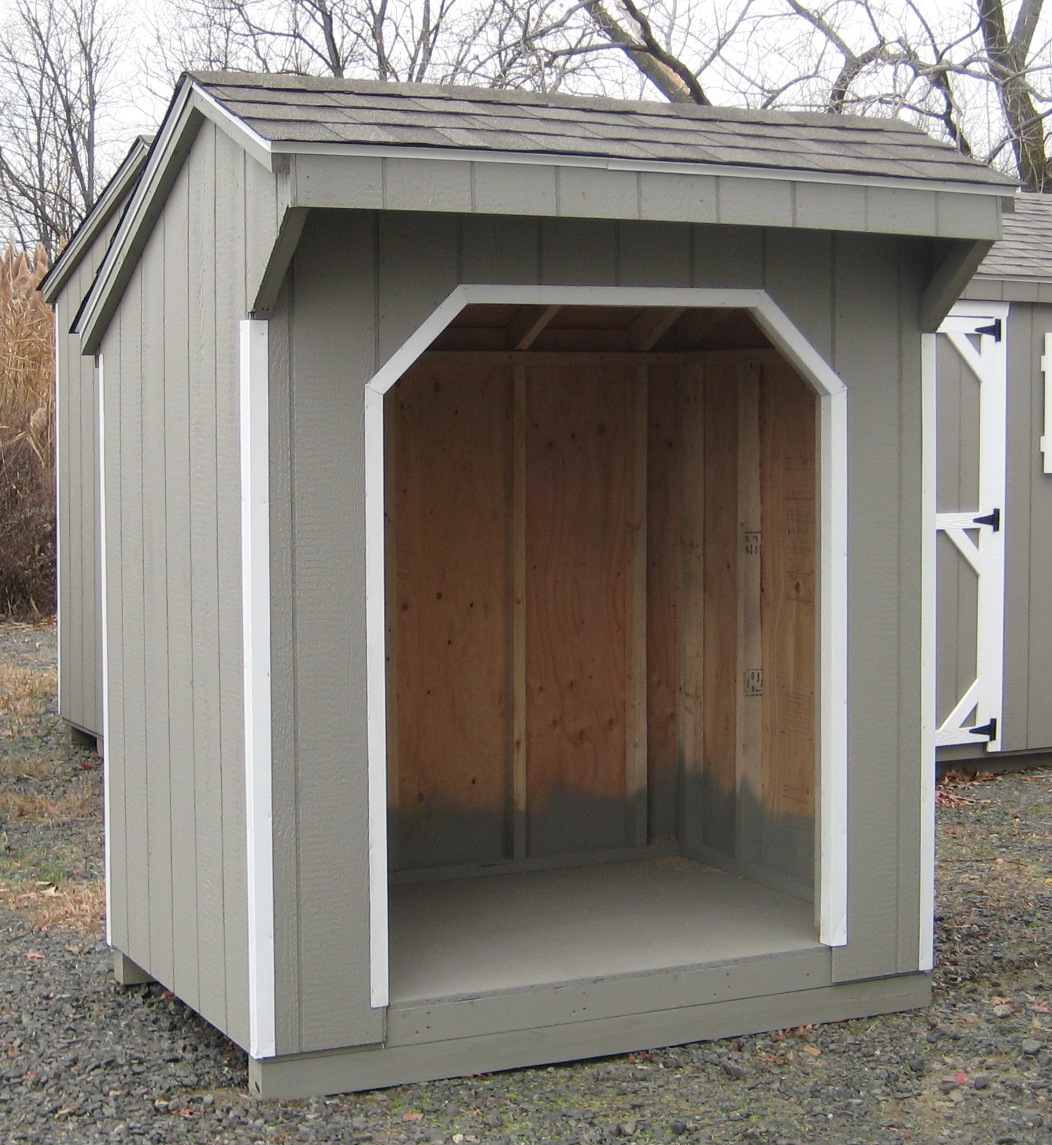 Wood Storage Sheds