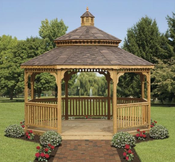 Wooden Gazebo Floor